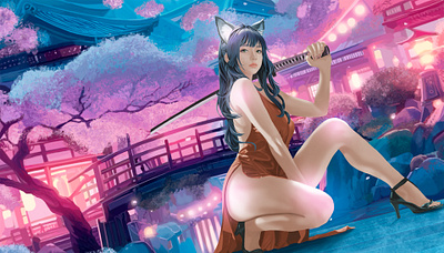 Oharu anime characterdesign comic conceptart digitalillustrator gameart illustration manga splashart