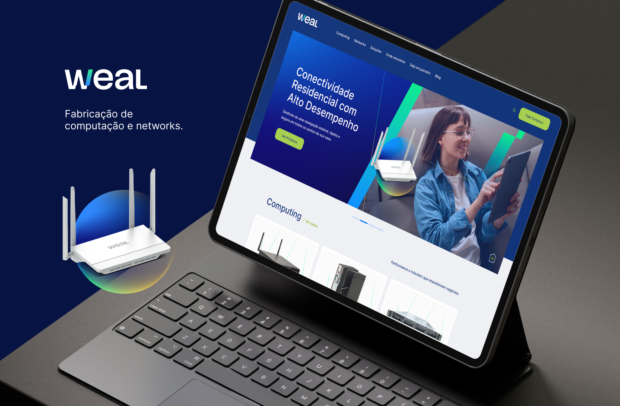 Website Weal Brasil website