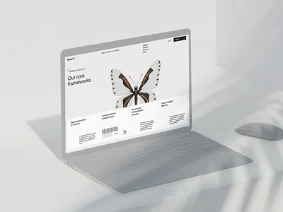 Symmetry of Thought bn digital bndigital design ui web website