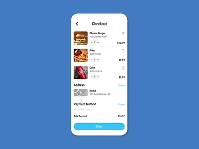 Daily UI Challenge - Checkout ui user experience user interface ux webdesign