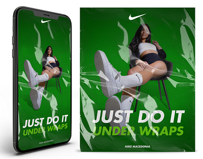 Nike Social Media Content branding graphic design social media design