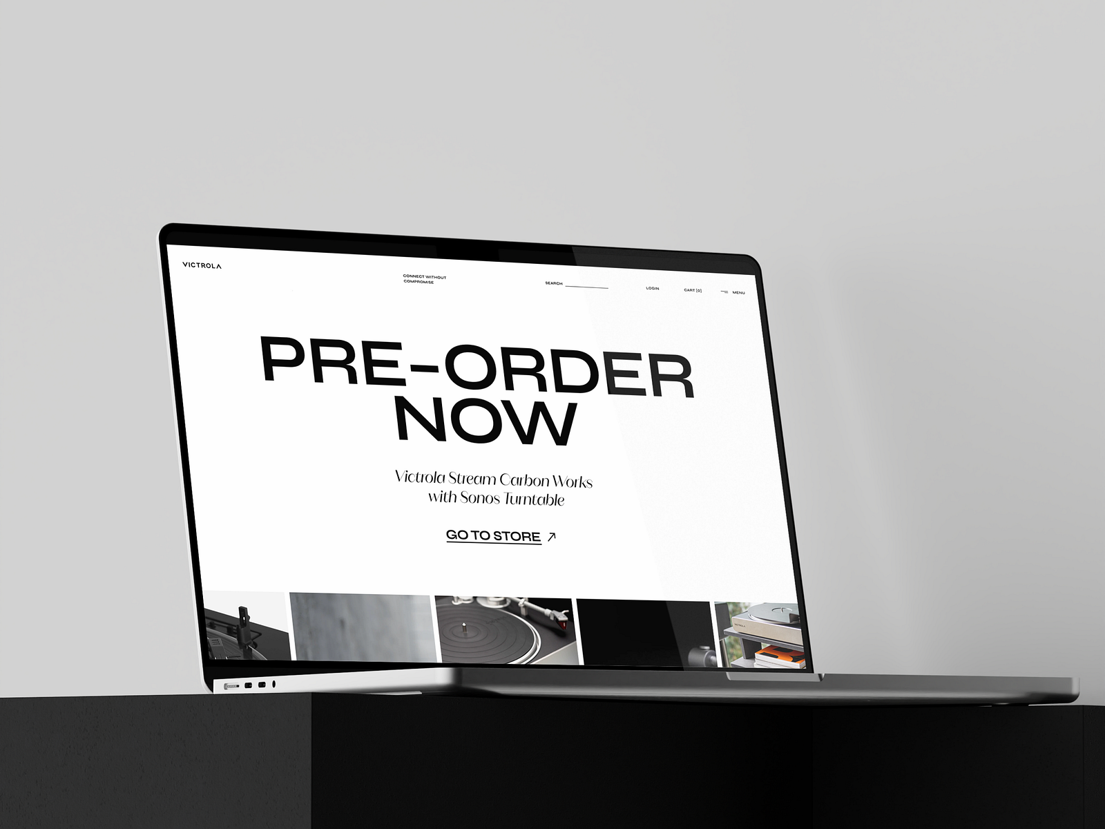 VICTROLA — Online Store of Turntables by Jaroslav Getman for Kilogram