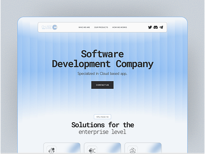Software Development Website I SaaS development website saas saas landing page saas ui saas website software company website software development website software wesite website ui