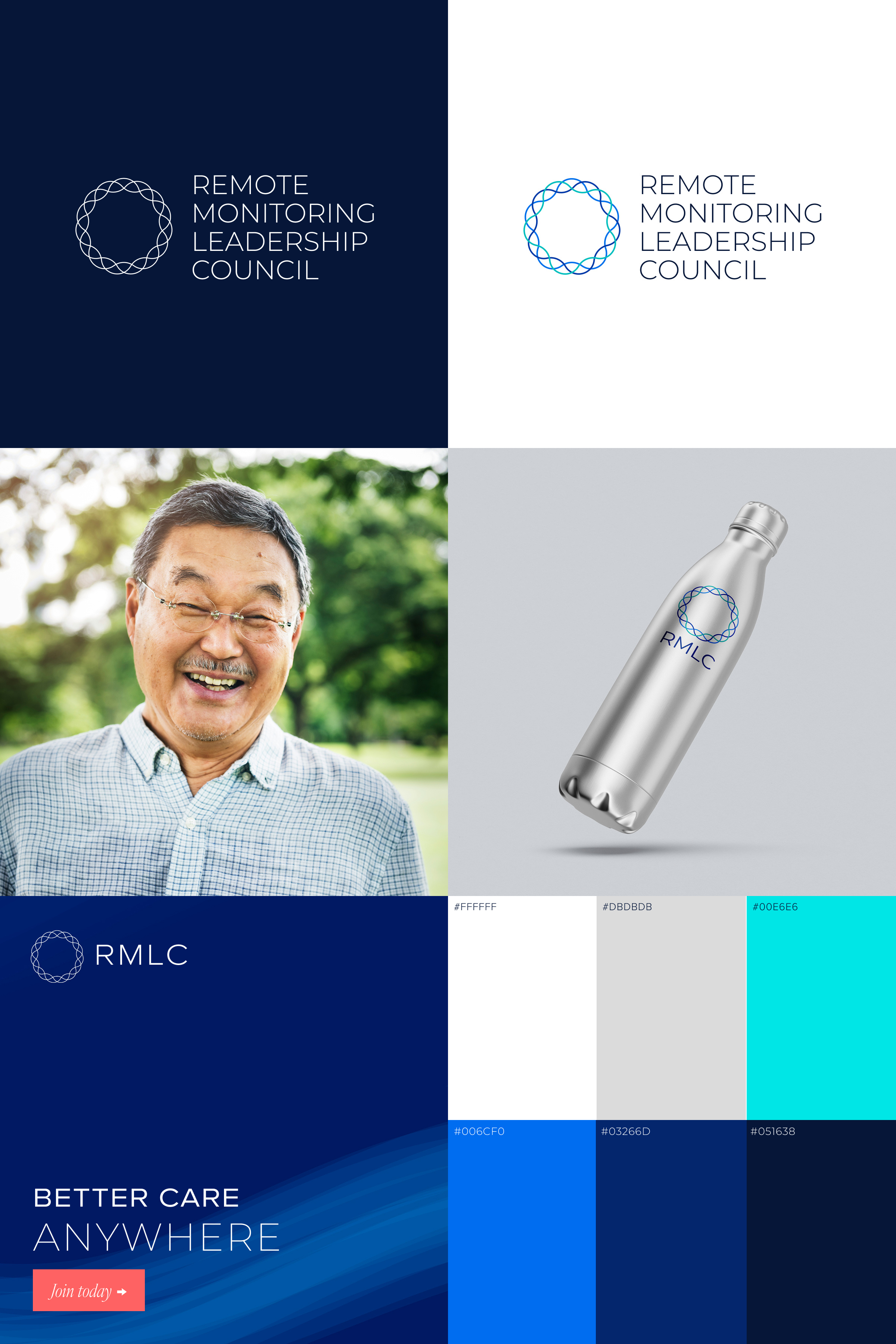 RMLC Flashbrand branding design graphic design healthcare brand logo