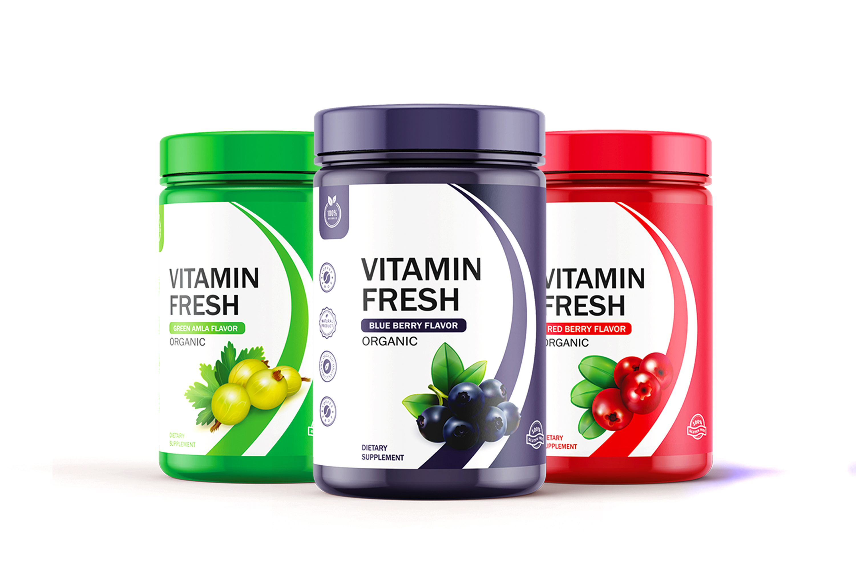 Supplement Label Design | Organic Vitamin Packaging & Branding animation branding clean packaging dietary supplement health illustration label label design minimalist multivitamin nutrition packaging design product label product packaging supplement supplement label supplement packaging vitamin packaging vitamins wellness