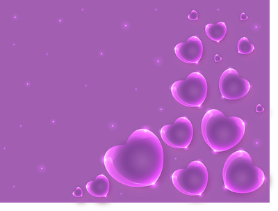 For you 14 february design graphic design heart illustration julia pgh love purple vector