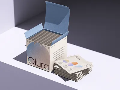 Olura brand identity branding branding design graphic design healthcare design logo logo design packaging packaging design supplements typography womens health womens supplements