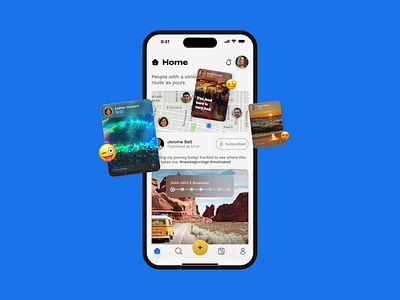 Share and plan your travels app android anim app application design design focused destination discovery inspiration ios ios and android motion graphics multimedia documentation personalized feed soacialmedia travel journal travels ui uiux user friendly navigation ux