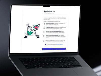 TikTok Integration App branding design integration product design user experience ux design