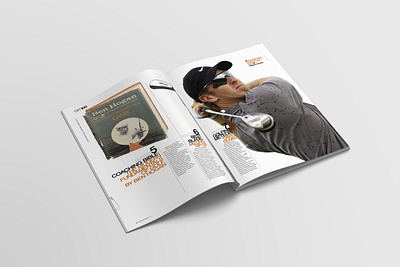 KYN Publishing: Golf Punk, Essential 100 Supplement. editorial design indesign layout photoshop print production typography