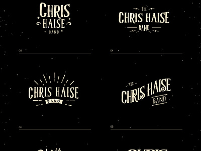 Chris Haise Band Logo Ideas design logo