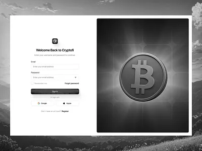 Login Page Design design figma graphic design landing page design ui uiux ux ux design web design website