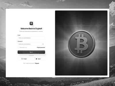 Login Page Design design figma graphic design landing page design ui uiux ux ux design web design website