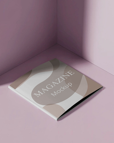 Free Magazine Mockup for Creative Projects design graphic design magazine mockup mockup ideas mockup template mockups