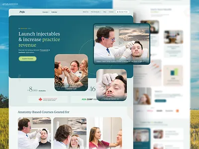 Training and Education website b2b website broker business comingsoonpage educationplatform educationtechnology health website healthcaredesign interfacedesign landing page platform saas website uidesign wealth management website web design website