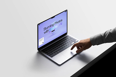 Ai Photo Website 3d animation branding design figma framer graphic design illustration logo motion graphics ui uiux ux web design
