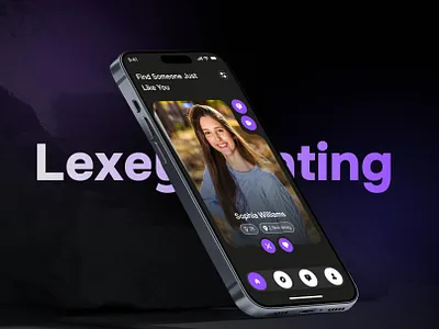 Lexeya Dating App chat chatapp dating app dating application datingapp iosapp match matching mobile app relationship romance tinder uiux