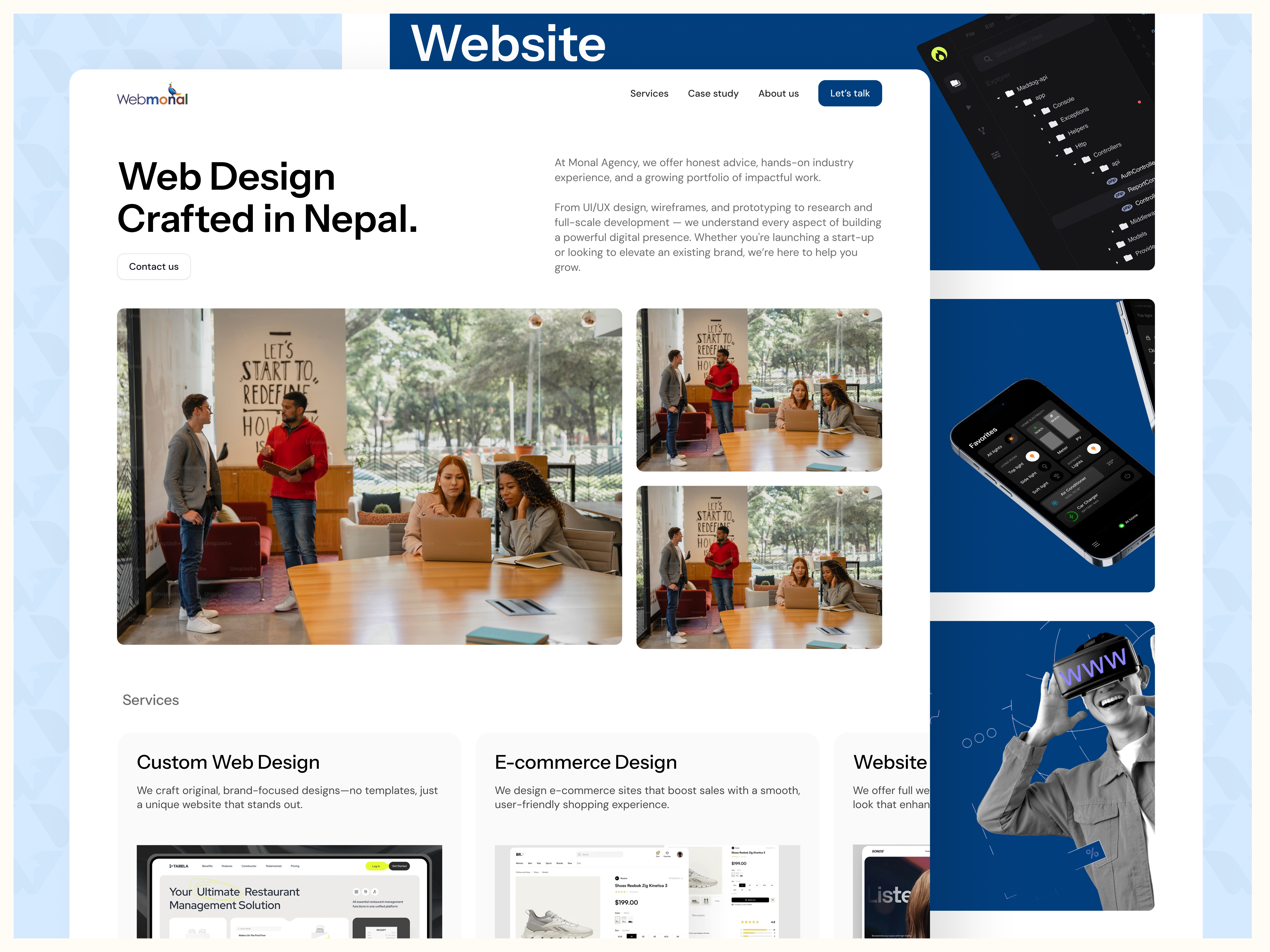 Example of High Converting Landing Page Design