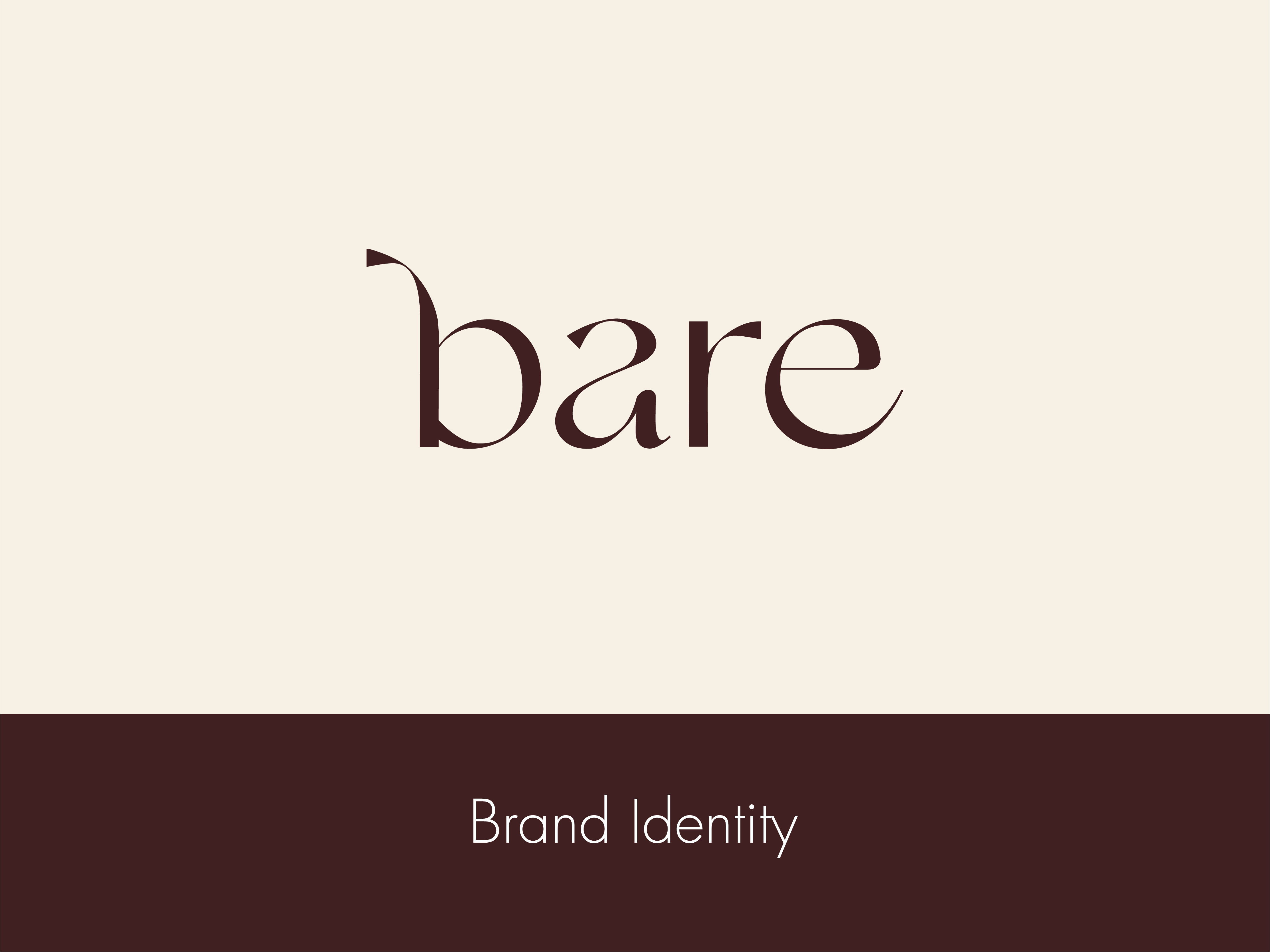 Bare – Logo & Brand Guidelines manicurepedicure mdmeeranqa medicure nail spa nextgen pedicure spa