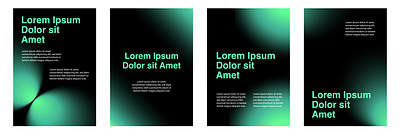 Modern Poster Designs cover gradient layout magazine modern poster template vector