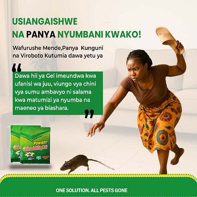 Pest control Creative Ad graphic design