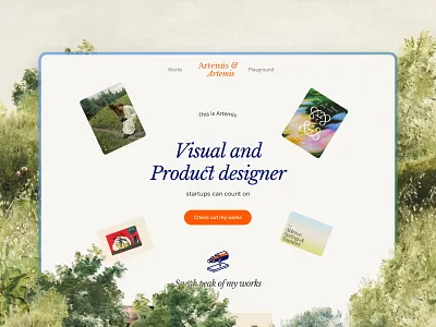 Artemis Portfolio Template creativeportfolio