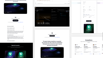 Trading Platform Competitions chart competitions concept crypto figma trading tradingview ui ux