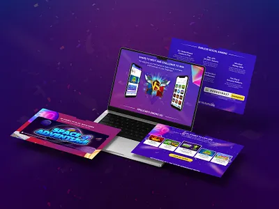 Real Money Gaming Website casual game game game design graphic design kreatekar mobile app mobile game money ui uiux webdesign website