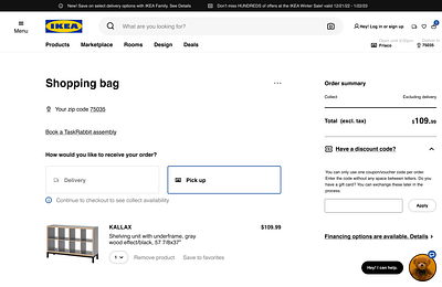 IKEA web test design ecommerce figma ikea shopify ui ux web web design