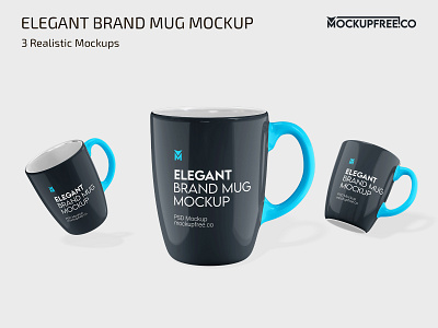 Free Elegant Brand Mug Mockup PSD brand branding elegant free mock up mock ups mockup mockups mug mugs photoshop psd template templates