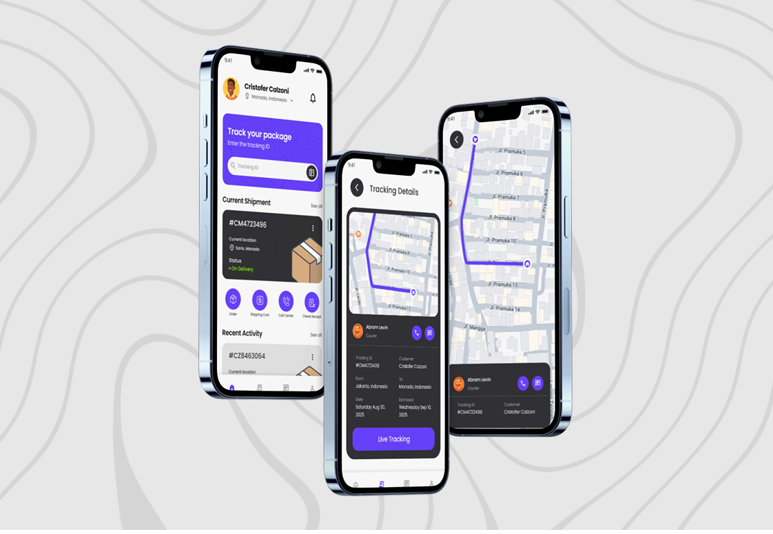 Location Tracker (UI daily challenge #20) ui