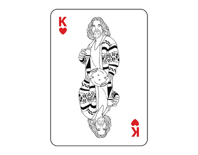 Custom Card Illustration card cartoon design graphic design illustration line line art playing card portrait unique vector