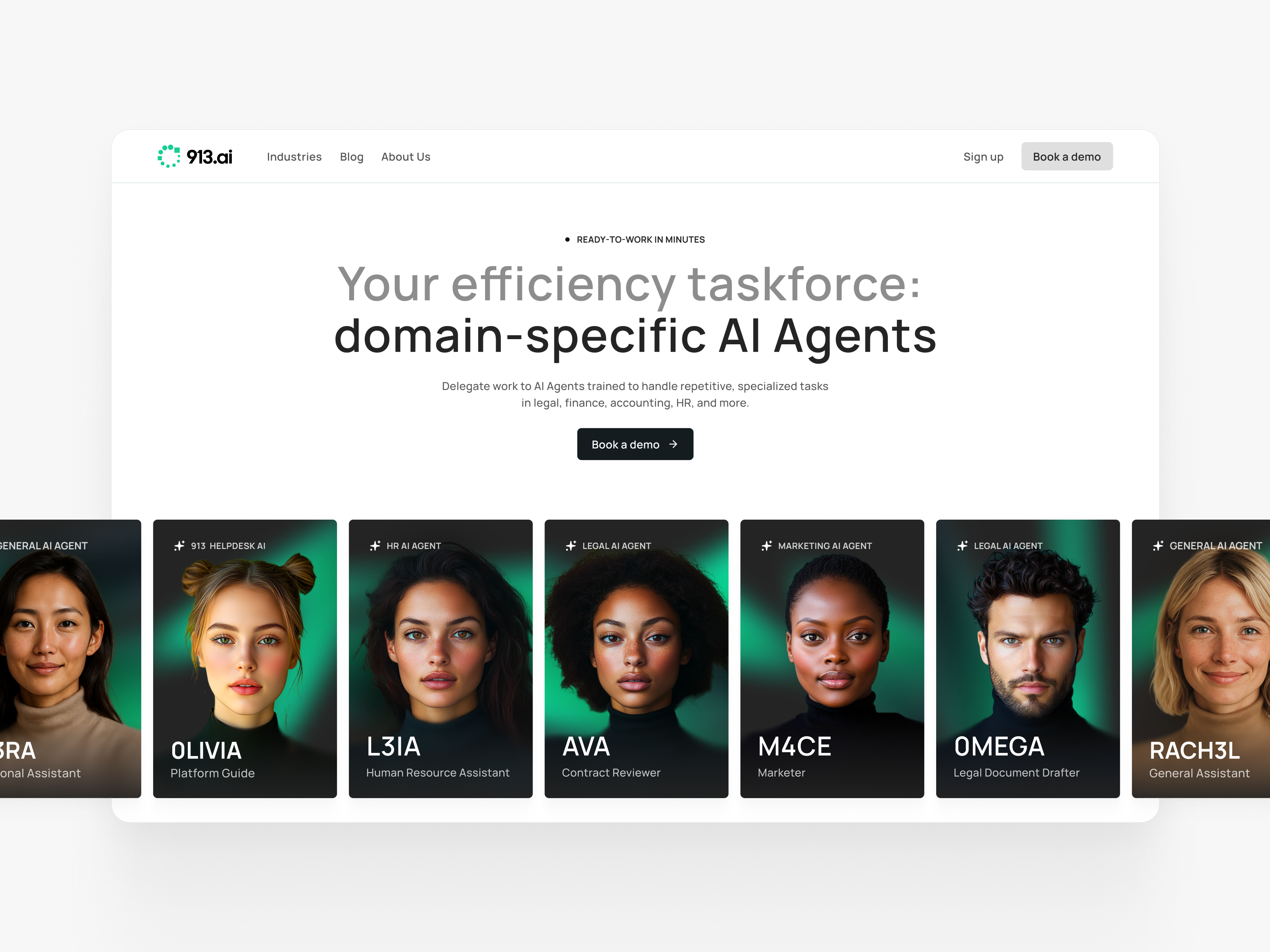 Example of Landing Page Design