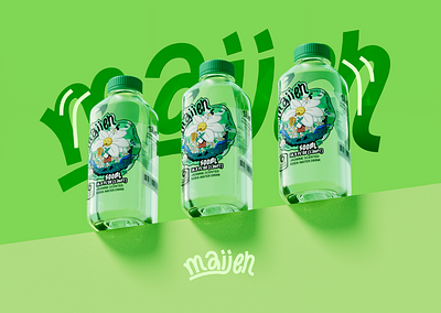 Soda bottle packaging design 3d beverage bottle branding design drink graphic design illustration logo package packaging soda