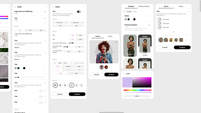 Platform in Progress create website portfolio ui ux
