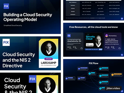 Conference Presentation Showreel animation automation b2b branding cloudsecurity conference design figma graphic design minimal motion graphics powerpoint presentation saas security securiy tradeshow ui visualdesign webinar
