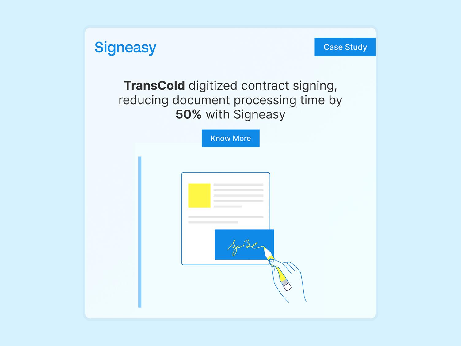 Signeasy - Social Media Ad by godspeed on Dribbble