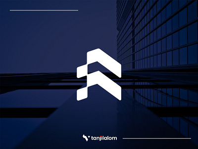 Real Estate and Data Technology logo abstract logo branding building logo clean logo data logo elegant design geometric design graphic design grid logo house logo logo logo icon logofolio logomark minimal modern real estate simple design tech logo white logo