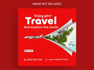 Travels agency poster design for social media template poster travel travel flyer travelspost
