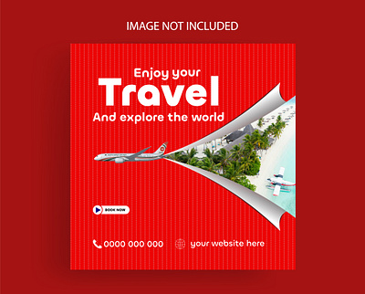 Travels agency poster design for social media template poster travel travel flyer travelspost