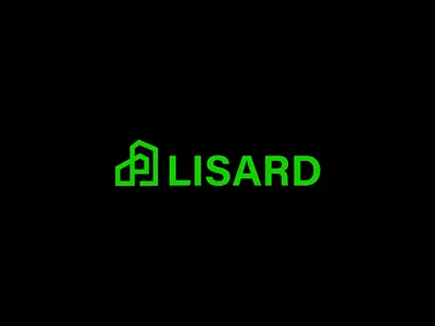 LISARD – Real Estate Logo brand brand identity branding construction design graphic design green illustration logo minimal modern property real estate brand identity real estate logo