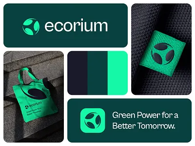 Ecorium Logo For Sale abstract logo brand identity branding design eco friendly energy fresh graphic design green icon leaf leaf logo logo logo mark logotype modern logo monogram nature renewable sustainable