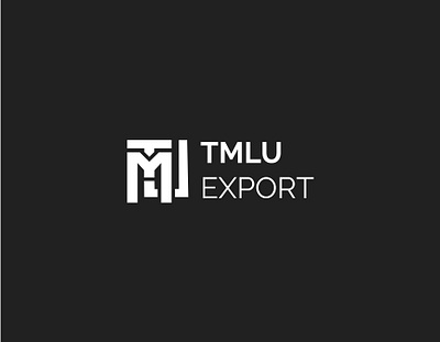 TMLU Export – Strength in Structure boldlogo brand identity brand kit brandidentity cargo corporate export freight global logistics logo design minimal monogram shipping trade transportation