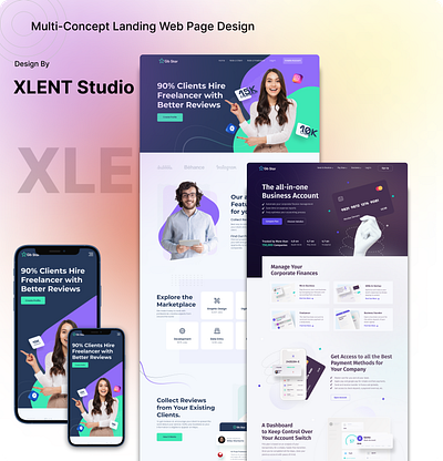 Multi Concept Landing Page