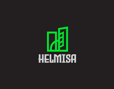 Helmisa – Shaping Modern Skylines architecture brand identity branding building construction corporateidentity design development graphic design greenlogo housing logo modern modernlogo property realestate urban