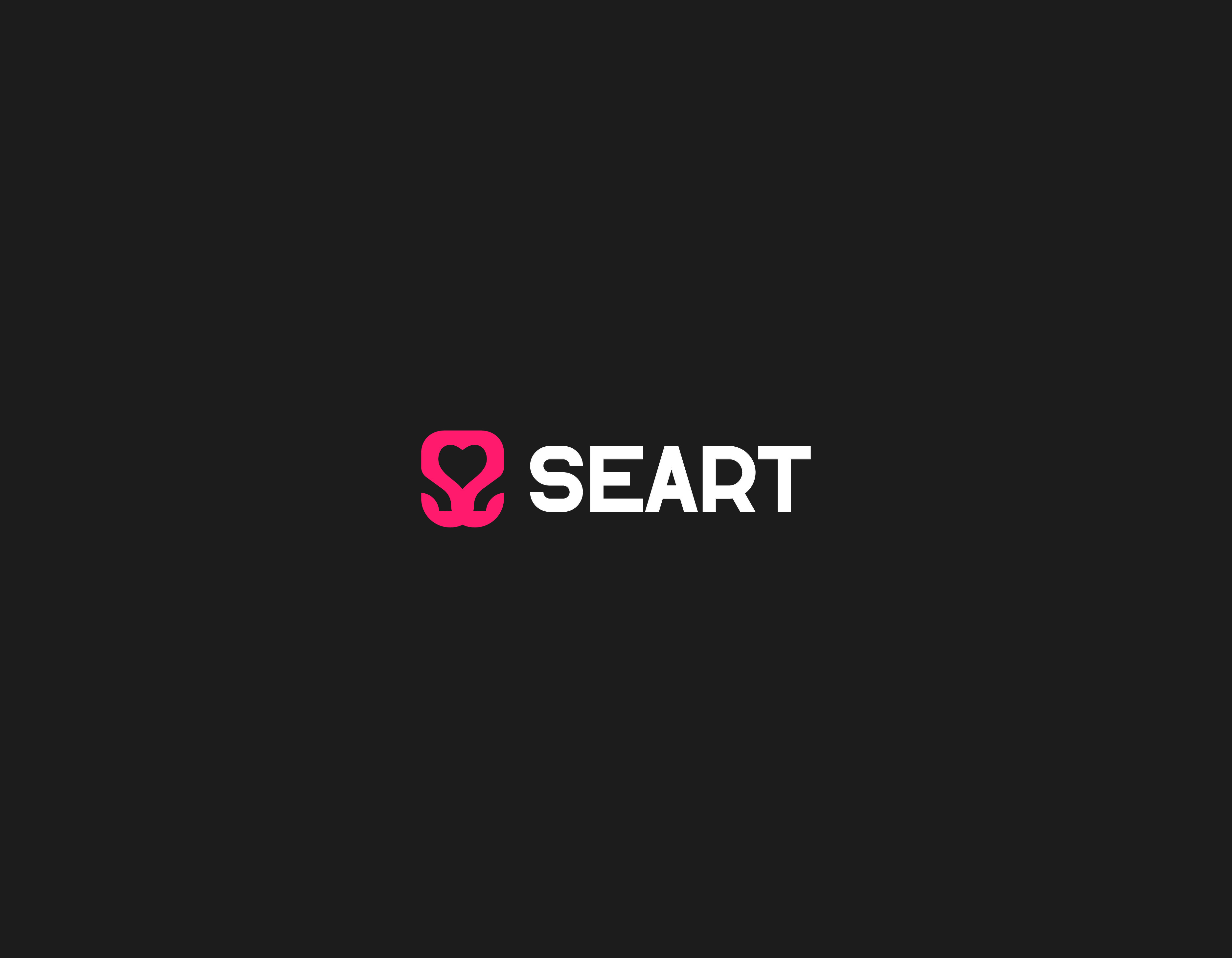 Seart – Creative Heart of Design artbranding cleanlogo corporateidentity creativedesign fashionbrand heartlogo lifestylebrand loveicon minimalbrand modernlogo pinklogo startupbranding