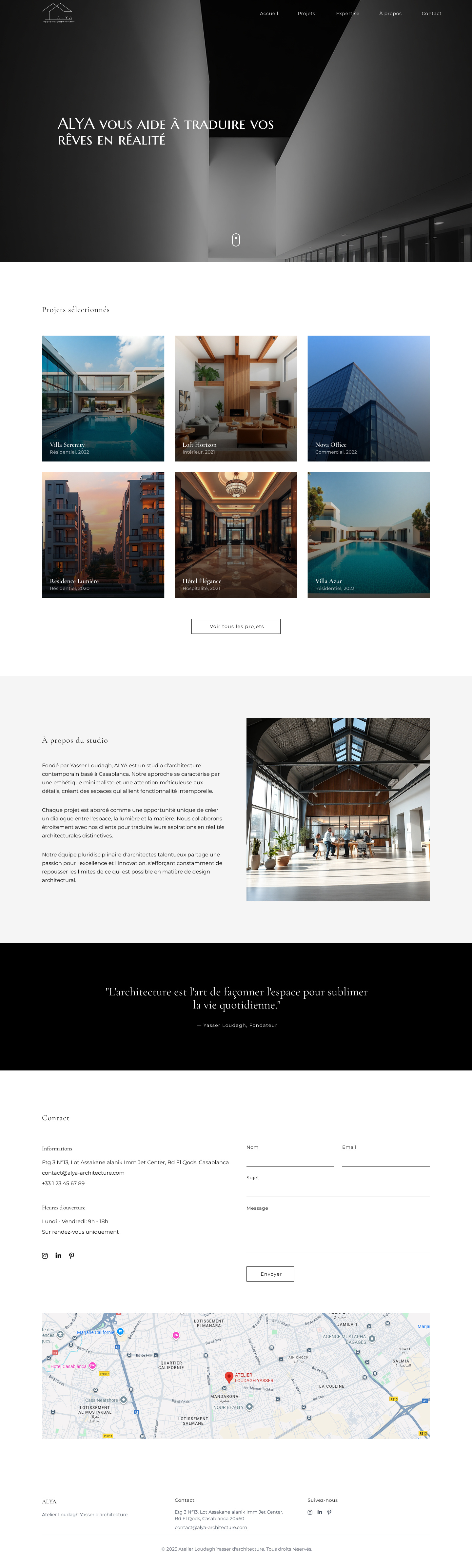 Example of Modern & Responsive Website / App Design