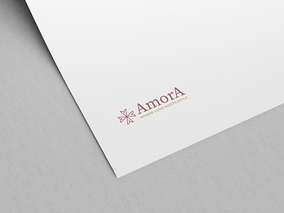 Logo Design - AmorA brand design brand identity branding creative design design graphic design illustration logo logo design ui vector