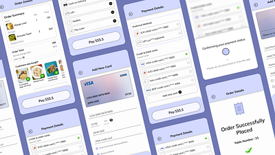 #dailyui 002 - Checkout Flow - Credit card app design checkout flow daily ui