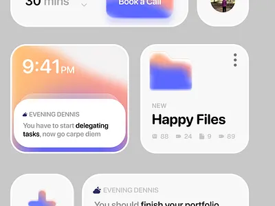 Widgets desogn figma graphic design ui uiux widgets